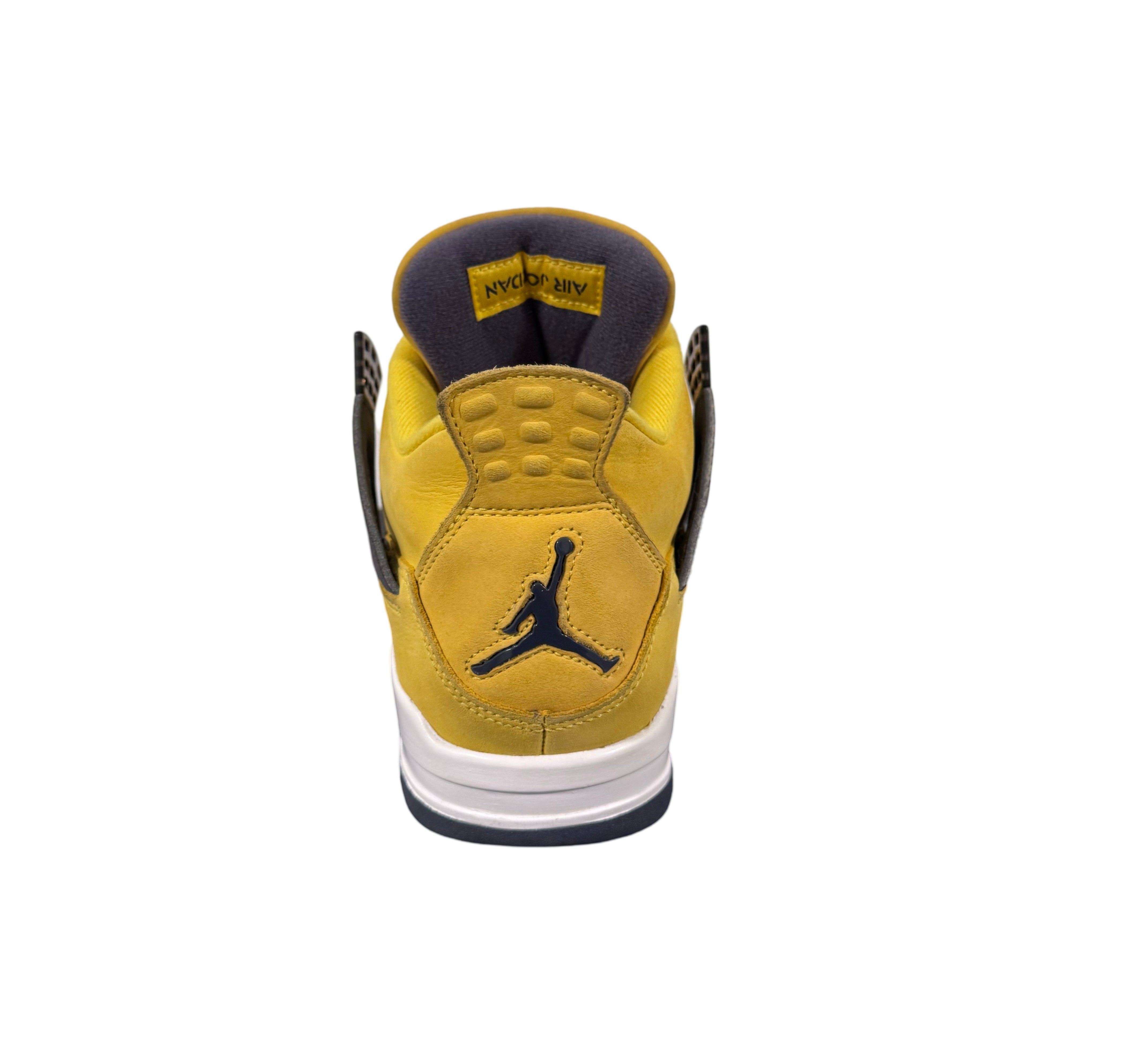 LIGHTNING AIR JORDAN RETRO 4S (PRE-OWNED) SZ 9.5