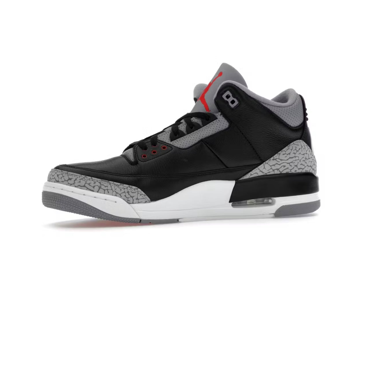 AIR JORDAN 3 RETRO OG BLACK CEMENT SZ 12