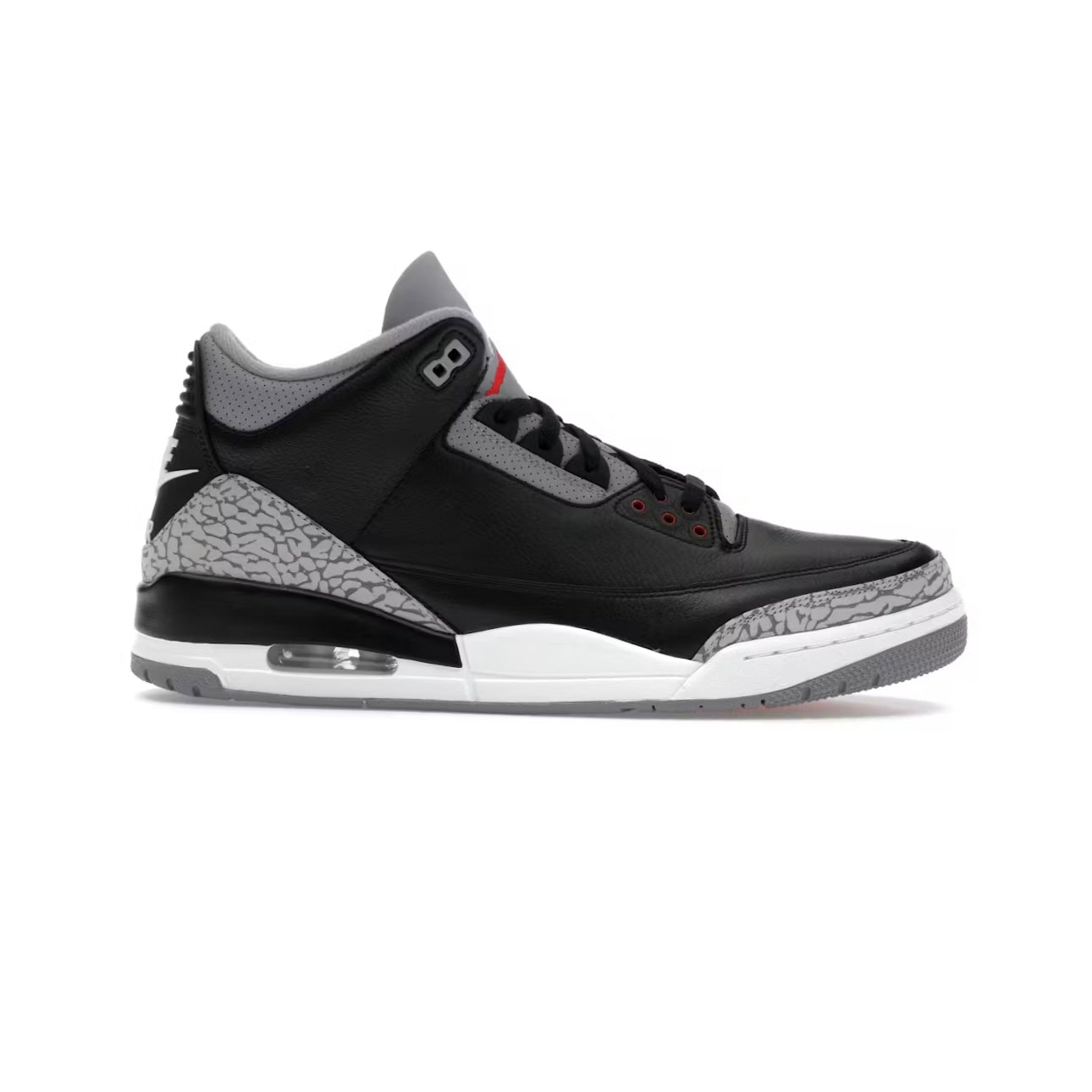 AIR JORDAN 3 RETRO OG BLACK CEMENT SZ 12